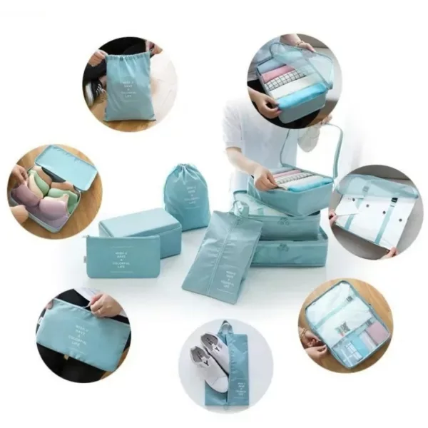 Organiseur de bagage cabine valise trolley – Voyagez léger et organisé sans stress – Gain de place optimal