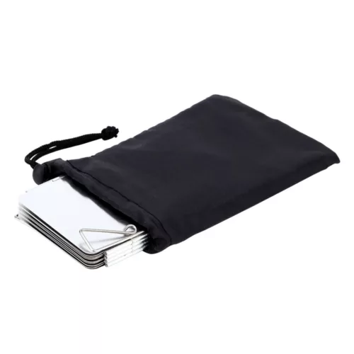 Pare-vent aluminium pliable réchaud – Cuisson efficace en plein air, coupe-vent compact pour bivouac et camping