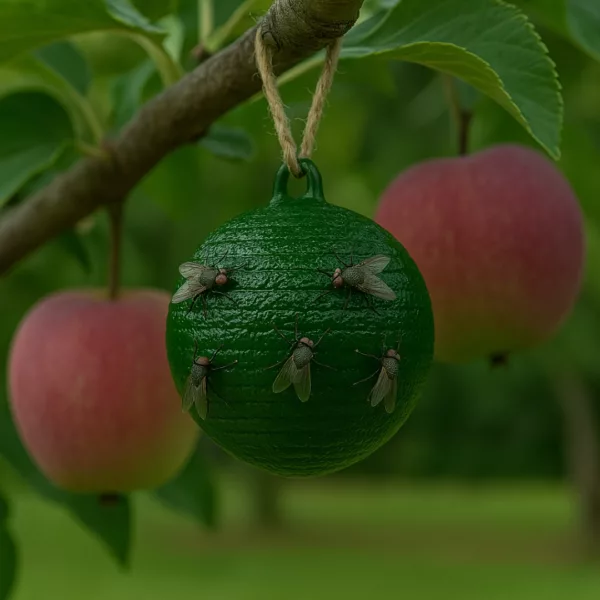 Piège à mouches écologique pour terrasse – Stop aux nuisibles sans produits chimiques – Efficace, réutilisable et sans odeur