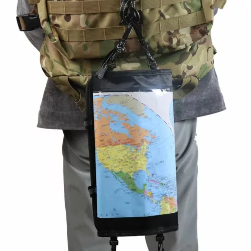 Pochette étanche pour cartes randonnée – Protection fiable par tous les temps – Idéale pour cartes IGN et GPS