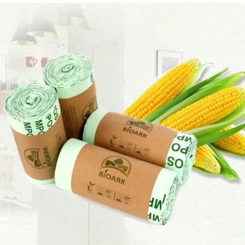 Sac poubelle biodégradable pour camping – Respectueux de la nature, zéro déchet en plein air - 36x35 cm