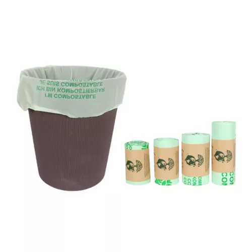 Sac poubelle biodégradable pour camping – Respectueux de la nature, zéro déchet en plein air - 36x35 cm