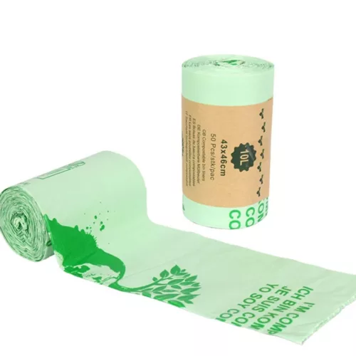Sac poubelle biodégradable pour camping – Respectueux de la nature, zéro déchet en plein air - 36x35 cm