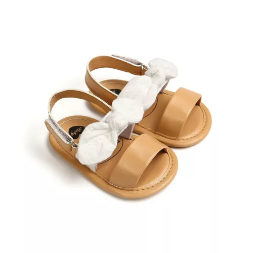Sandales bébé cuir souple semelle intérieure – Confort absolu pour premiers pas sécurisés
