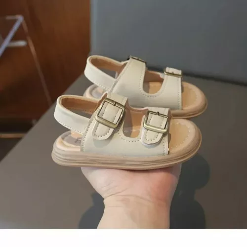 Sandales bébé fille à boucle réglable – Confort respirant et maintien sécurisé pour premiers pas élégants