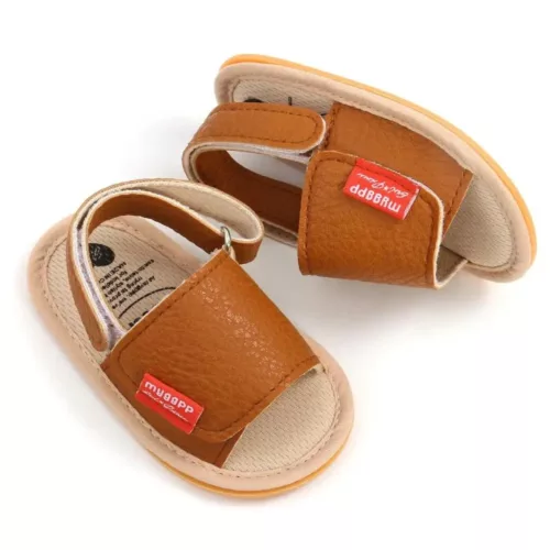 Sandales bébé fille souples semelle fine – confort respirant pour premiers pas en été