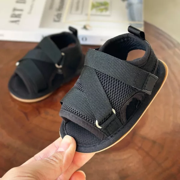Sandales bébé premiers pas à scratch