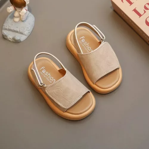 Sandales bébé semelle intérieure en cuir