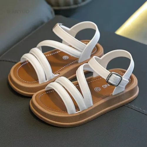 Sandales fille multibrides confort anti-transpiration – légères et respirantes pour l’été – maintien parfait & pieds au sec