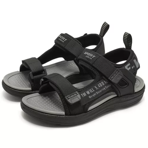 Sandales garçon semelle épaisse pour plage – confort anti-chocs, parfaites pour courir et jouer l’été