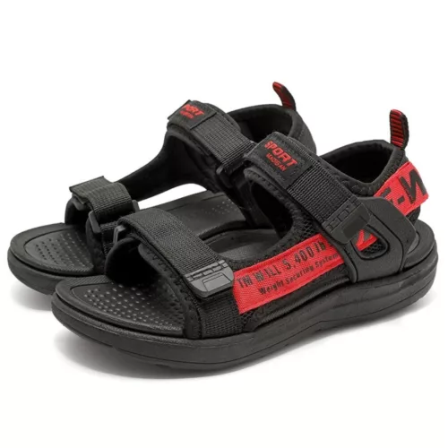 Sandales garçon semelle épaisse pour plage – confort anti-chocs, parfaites pour courir et jouer l’été