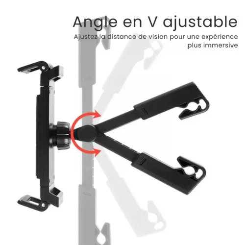 Support tablette arrière siège voiture enfant – Divertissement serein en voyage, fini les trajets ennuyeux