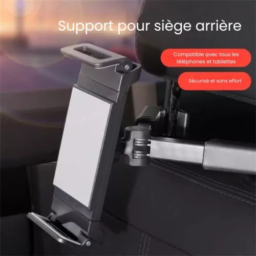 Support tablette arrière siège voiture enfant – Divertissement serein en voyage, fini les trajets ennuyeux
