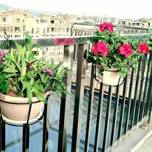 Suspension murale extérieure pour plantes – Déco jardin élégante et gain de place pour balcons ou terrasses