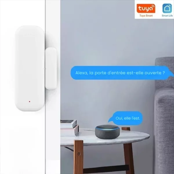 Système alarme porte fenêtre sans installation – Sécurité immédiate et sans perçage pour votre maison