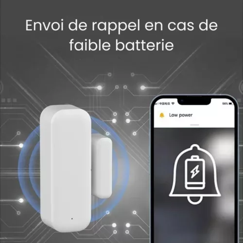 Système alarme porte fenêtre sans installation – Sécurité immédiate et sans perçage pour votre maison
