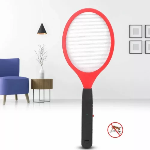Tapette électrique à mouches rechargeable – Élimination rapide des insectes sans effort, idéale intérieur/extérieur