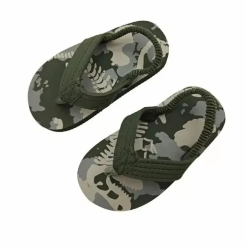Tongs bébé avec élastique de maintien