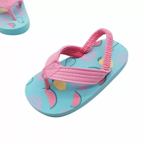 Tongs bébé avec élastique de maintien