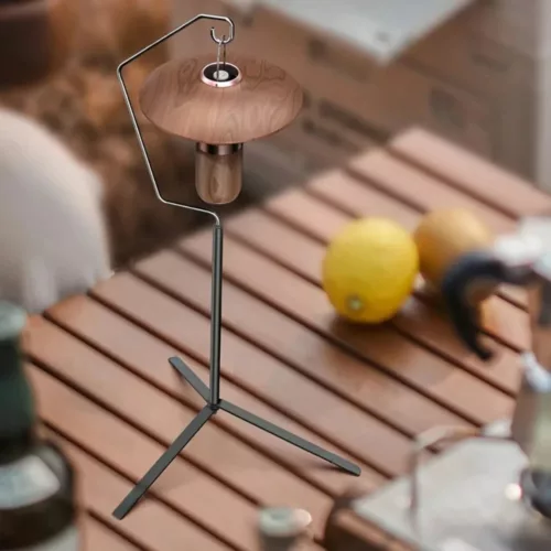 Trépied rotatif pour lampe camping – Éclairage optimal à 360° pour bivouacs et randonnées nocturnes