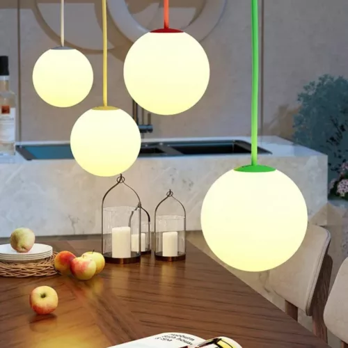 Ballon led rechargeable suspendu soirée jardin