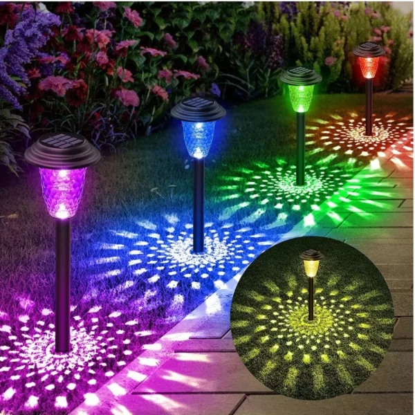 Décoration lumineuse solaire pour allée de jardin – Image 4