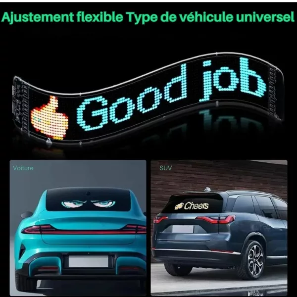 Panneau lumineux extérieur rechargeable pour événement – Image 2