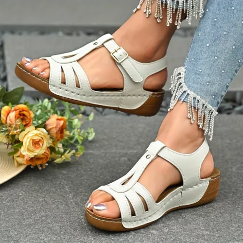 Sandales orthopédiques à bride femme