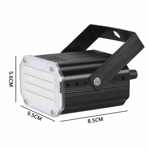 Mini stroboscope led portable pour fête extérieure – Image 3