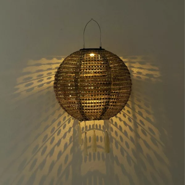 Lanterne lumineuse solaire suspendue pour fête – Image 6