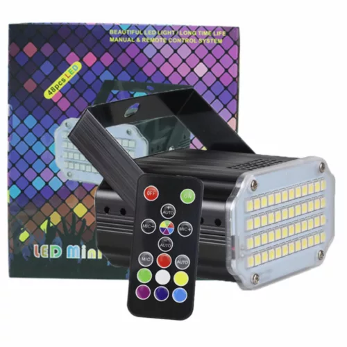 Mini stroboscope led portable pour fête extérieure