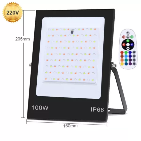 Projecteur led multicolore étanche extérieur jardin – Image 5