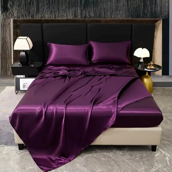 Parure de lit satin doux luxe – Image 4
