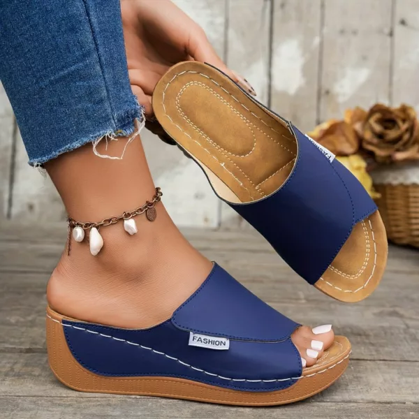 Sandales orthopédiques élégantes talon ouvert – Image 5
