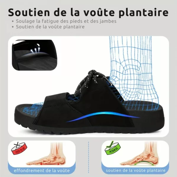 Sandales sport scratch lacets – Image 3