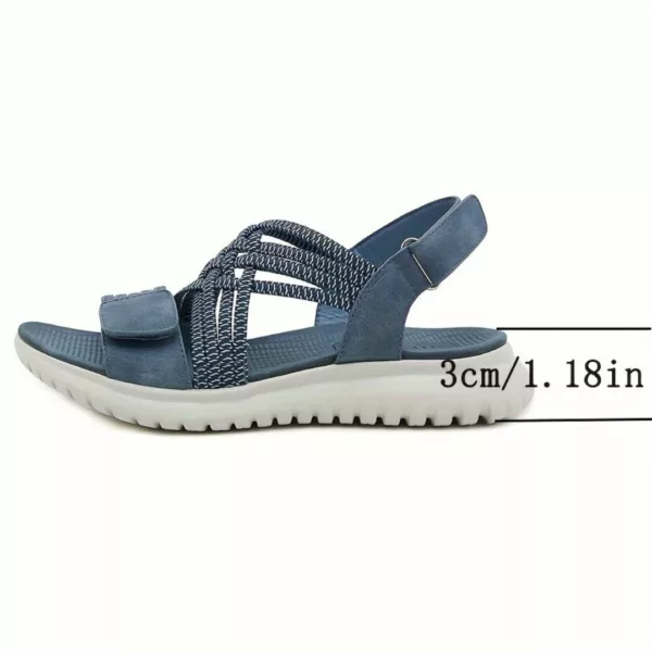 Sandales élastiques confort marche femme – Image 7