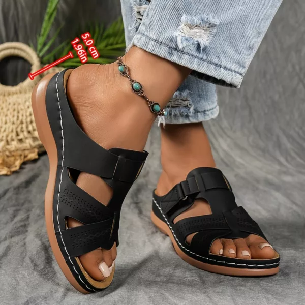Sandales orthopédiques antidérapantes à bride – Image 3