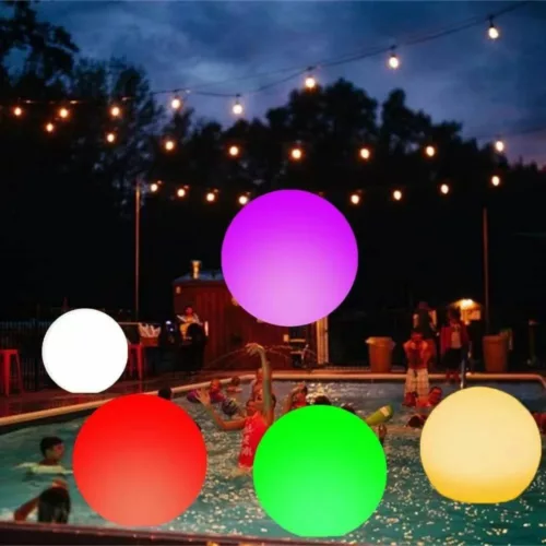 Ballon gonflable géant lumineux pour extérieur