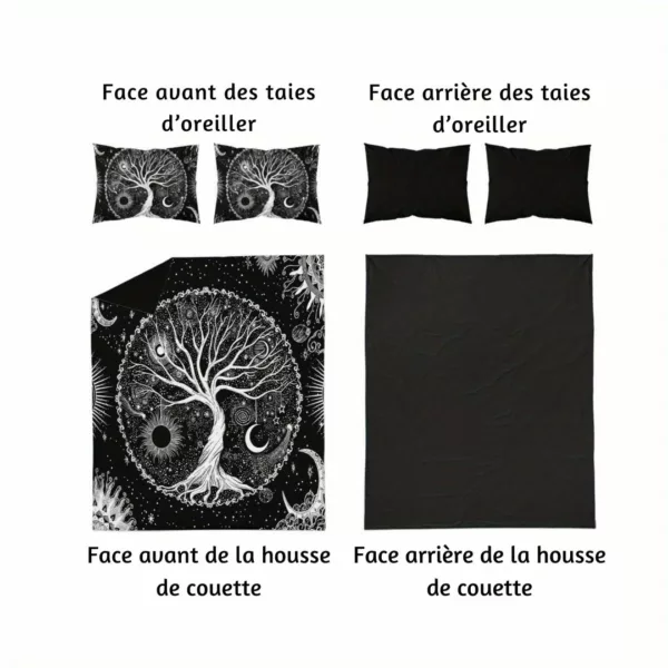 Parure de lit arbre de vie mystique – Image 7