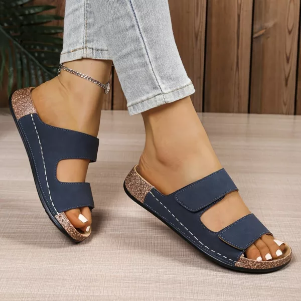 Sandales confort semelle anatomique femme – Image 10