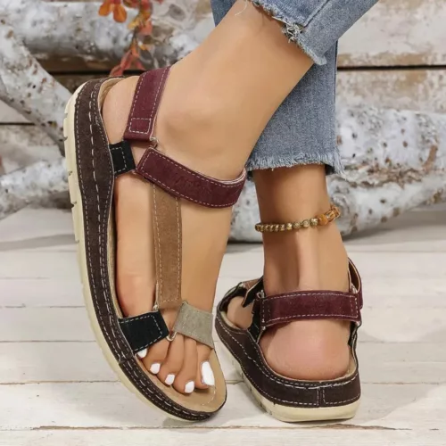 Sandales sportives avec velcro
