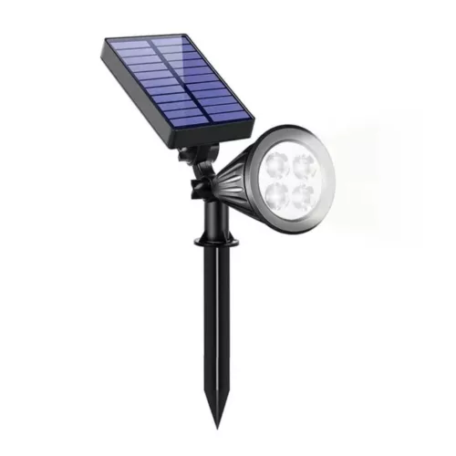 Spot lumineux solaire autonome fête de nuit