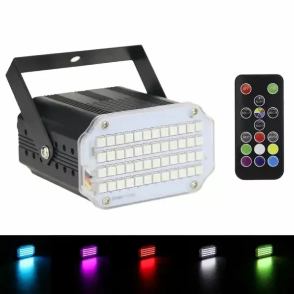 Stroboscope mini led pour soirée jardin – Image 2