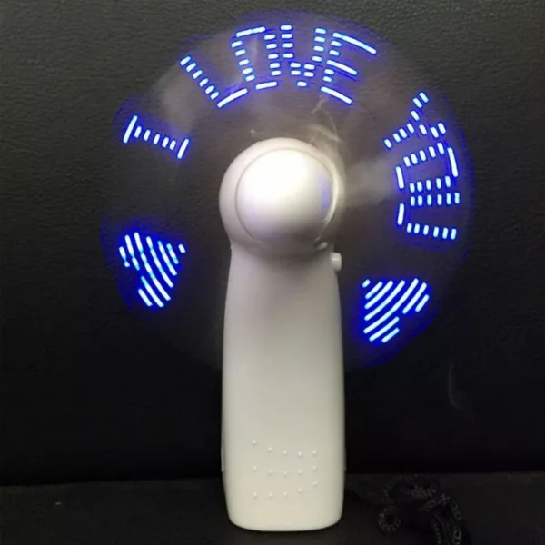 Ventilateur portable lumineux pour animation extérieure – Image 6
