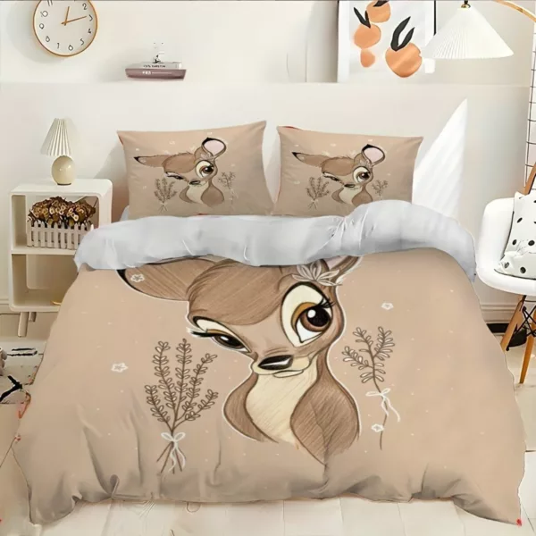 Parure de lit Bambi douceur florale – Image 6