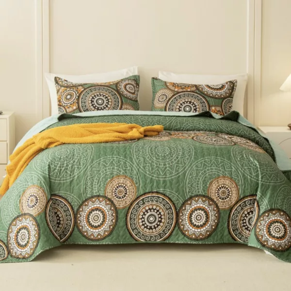 Parure de lit imprimé mandala chic