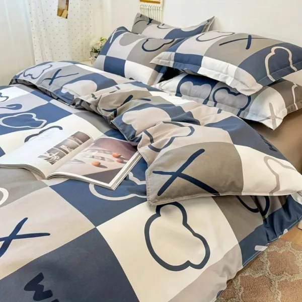 Parure de lit motifs nounours modernes – Image 7