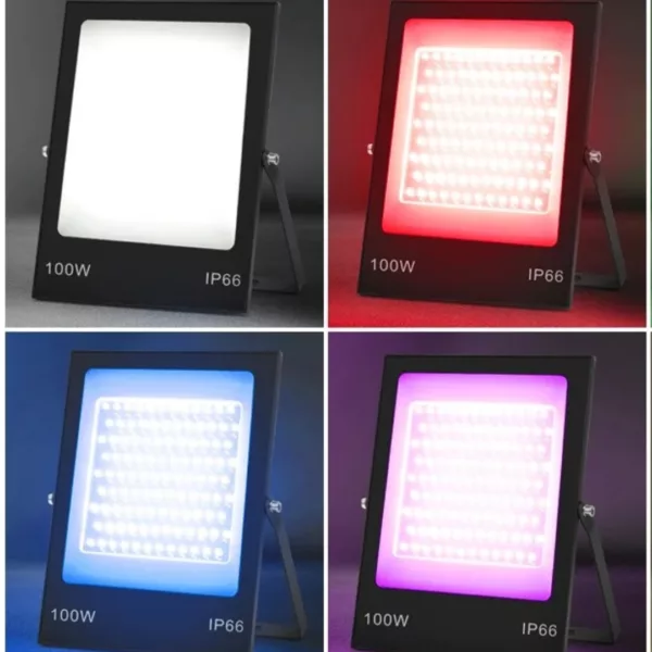 Projecteur led multicolore étanche extérieur jardin – Image 11