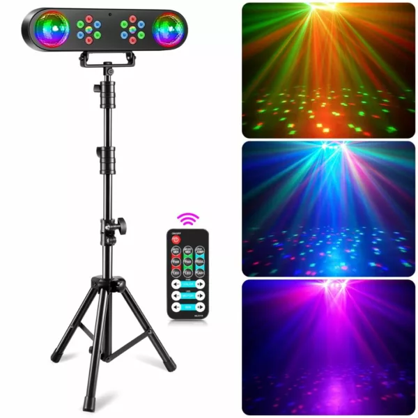 Support portatif boule disco effet lumineux – Image 6