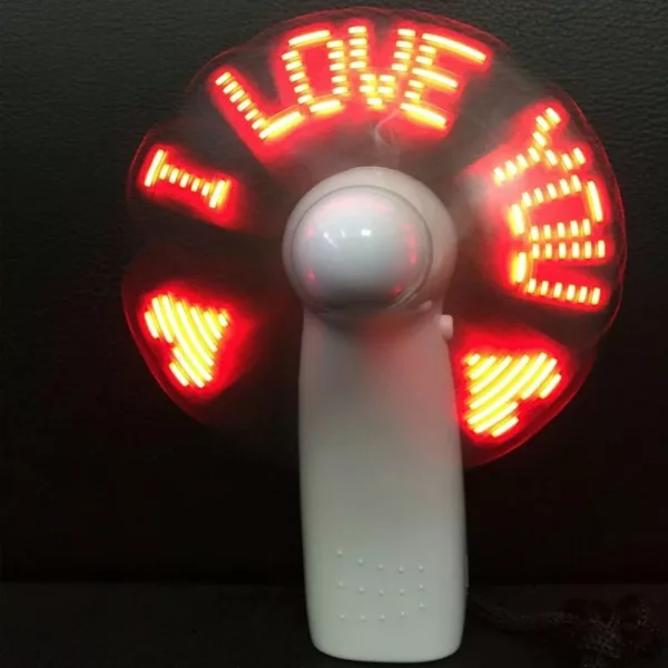 Ventilateur portable lumineux pour animation extérieure – Image 8